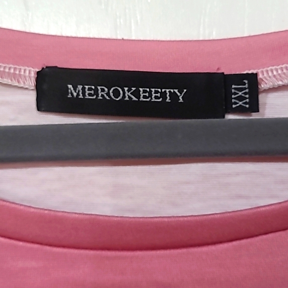 Merokeety Cap Sleeve T-shirt - Picture 2 of 5